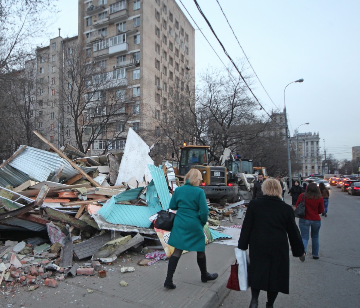 Новости - В Москве снесли более ста объектов коммерческой недвижимости